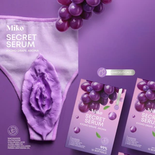 มิโกะ MIKO SECERT SERUM กลิ่นองุ่นเคียวโฮ สอด สาว วิตามินน้องสาว ผู้หญิง 10เม็ด/กล่อง ของแท้ ไม่ระบุชื่อสินค้า