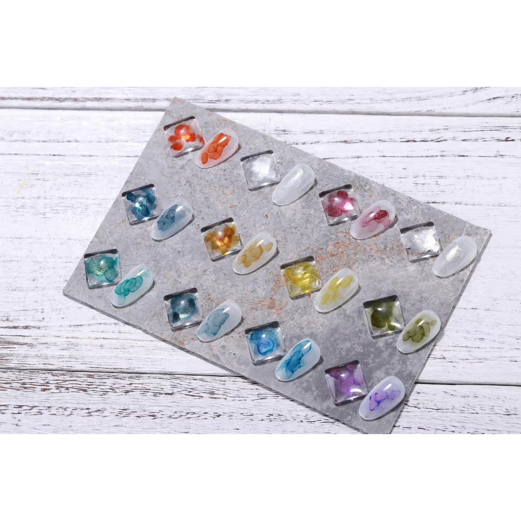 โพสแยกขวด สีเจล สีบูมมิ่ง Booming Gel Vendeeni เล็บเจล