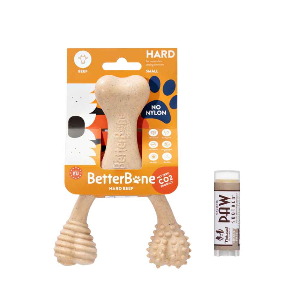 Paw & Chew Care Set เซ็ทดูแลฟันและอุ้งเท้าให้น้องหมาอย่างสมบูรณ์แบบ (ของเล่นขัดฟันขนาดกลางและบาล์มบำรุงอุ้งเท้า)