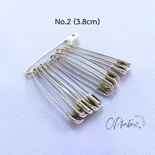 เข็มกลัด เข็มซ่อนปลาย สแตนเลส อย่างดี (ราคา/1พวง)