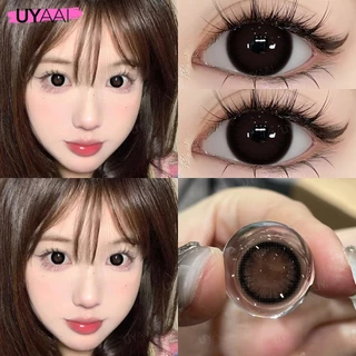 UYAAI x FRESHLADY คอนแทคเลนส์สี รุ่น Coo Series | แบบใช้แล้วทิ้งรายเดือน สไตล์ธรรมชาติ ขนาด 14.2mm [-0.5~-6.00]