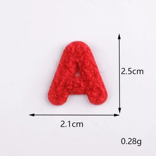 DIY ตัวรีด/สติ๊กเกอร์ห้ามรีด A-Z รีดกับวัสดุที่เป็นผ้าได้หลากชนิด ติดบนอุปกรณ์นักเรียน ติดกระเป๋า ติดรองเท้า ซ่อมเสื้อ