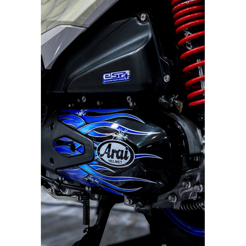 สติ๊กเกอร์ติดแคร้งลายไฟ ฮอนด้าหลีด Honda Lead