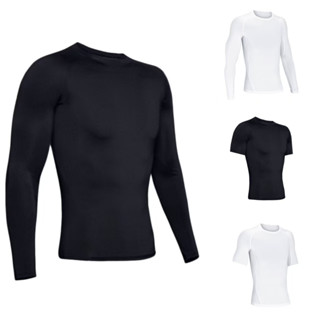 พน้องส่ง เสื้อรัดกล้ามเนื้อแขนยาว เนื้อผ้าdryfit แห้งเร็ว กร…