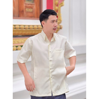 🚩ราคาถูก🚩Z92(เฉพาะเสื้อผู้ชาย)เสื้อผู้ชายคอจีนและคอปกแขนสั้น…