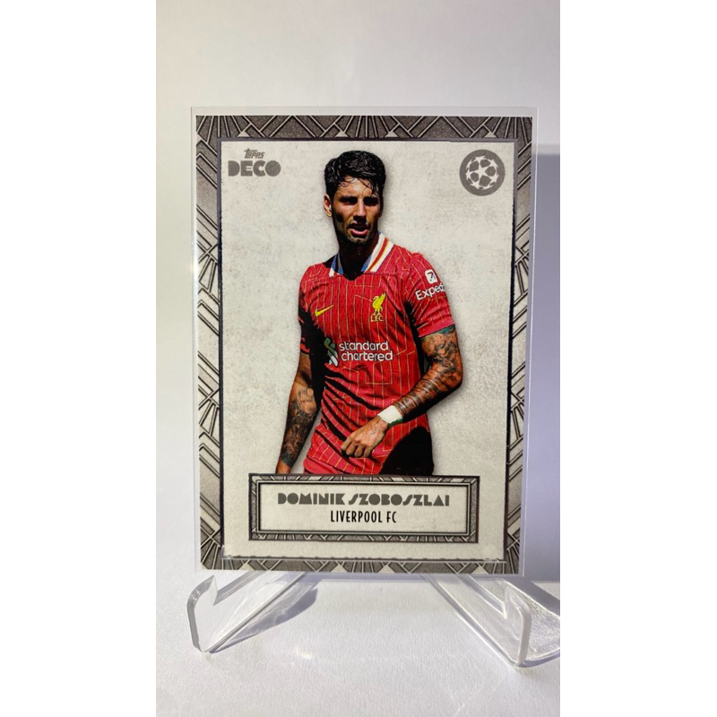 การ์ดนักฟุตบอล Dominik Szoboszlai LIVERPOOL FC TOPPS DECO 2024