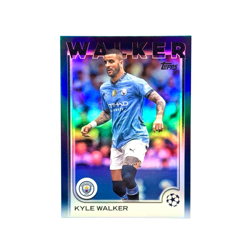 Topps UCC 24/25 Kyle Walker Manchester City /275 Navy Blue