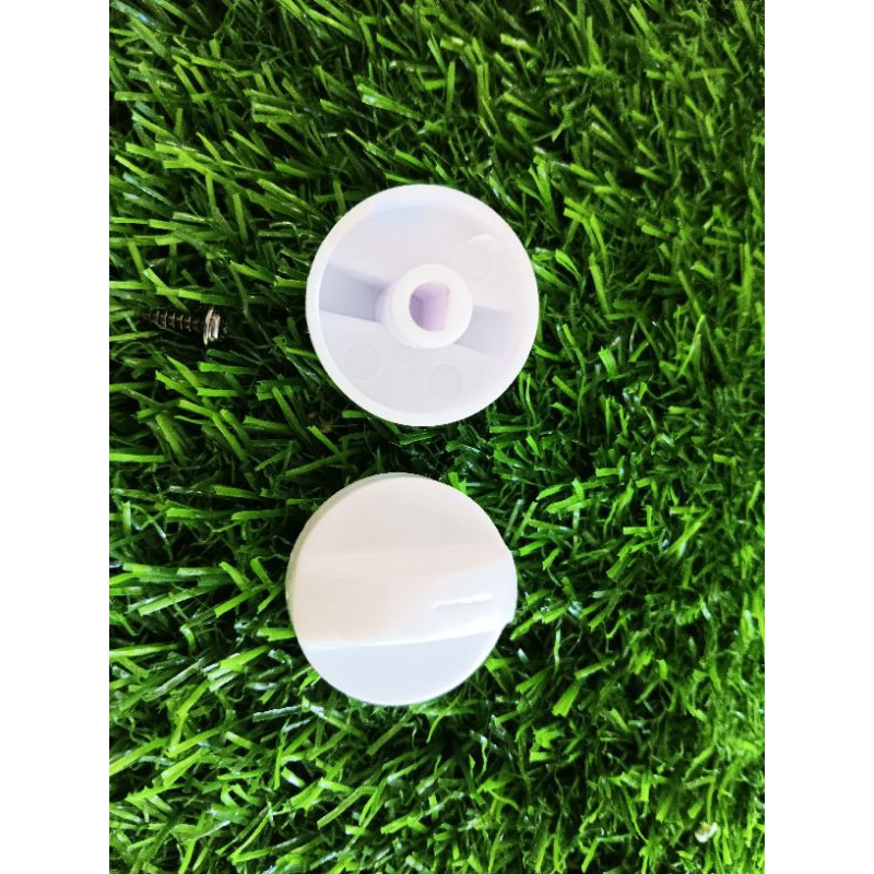 ลูกบิดปรับ เวลา ฝาอบลมร้อน ขอบแก้วยี่ห้อ. smarthome  และ otto รุ่นลูกบิดสีขาว...ราคาต่อ 1 ลูก