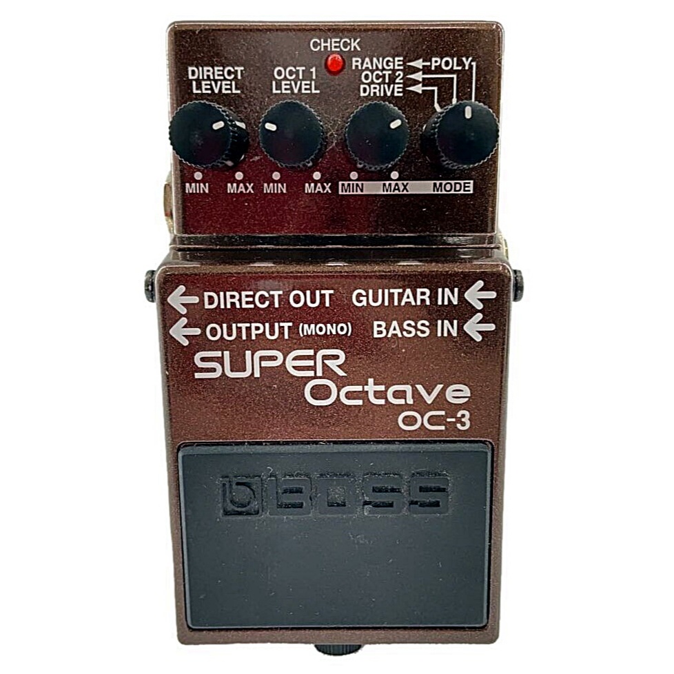 เอฟเฟคกีตาร์ Boss OC-3 Super Octave (มือสอง) พร้อมใช้งาน สภาพสวย เกรด AAA น้ำเข้าจากญี่ปุ่น