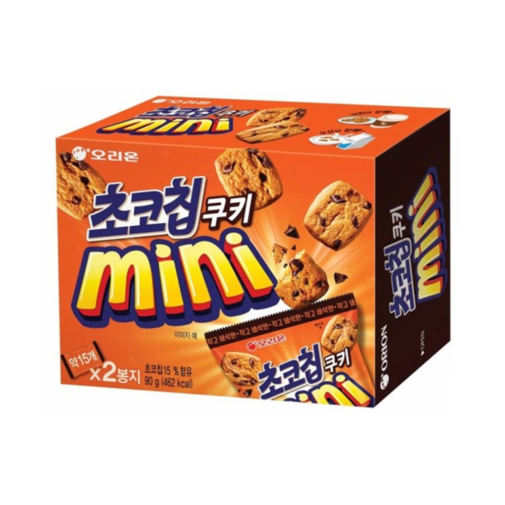 📌 Sale!! [ของแท้] 초코칩쿠키미니 Orion Chocochip Cookie Mini (คุกกี้ช็อกโกชิพ) 90g (หมดอายุ 19 JUNE 2026) 📌