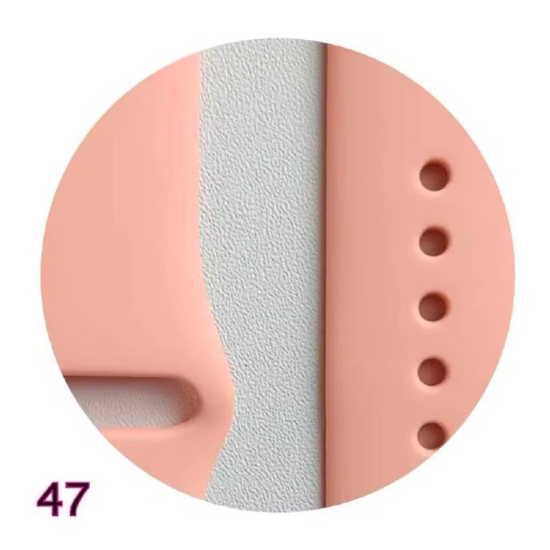 zmz-สายนาฬิกาsmart watch  ซิลิโคน 36-51 ขนาด 38/40/41/(S10)42mm 42/44/45/46/49mm สายเรียบ
