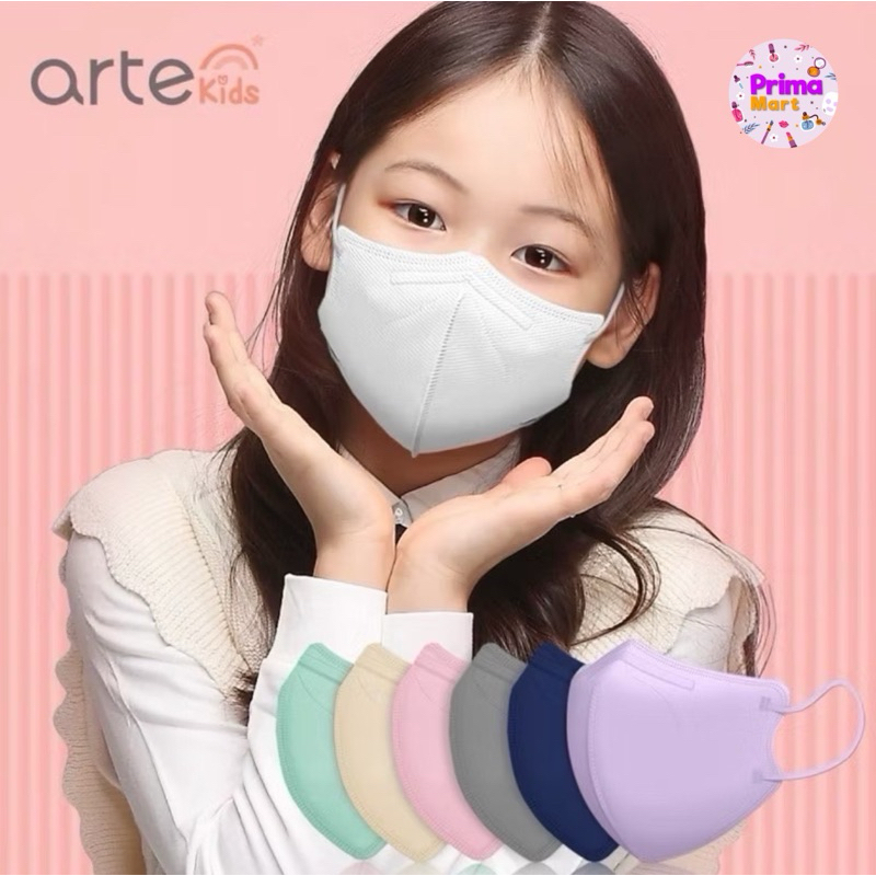 (👧แพค 25 ชิ้น) Arte Kid Mask 2D แมสรุ่นใหม่ Made in korea