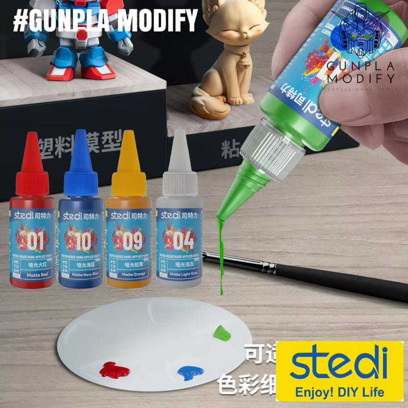 STEDI สีอะคริลิคสูตรน้ำ Waterbase Acrylic Color 18ml