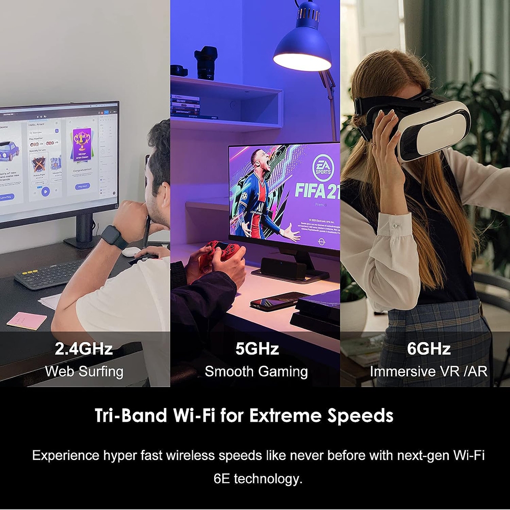 WiFi 5 PCI-E อะแดปเตอร์ไร้สาย AC1200 การ์ดเครือข่ายแบบ Dual Band 2.4G / 5GHz 802.11AC สำหรับ Bluetooth 4.0 เดสก์ท็อป Win