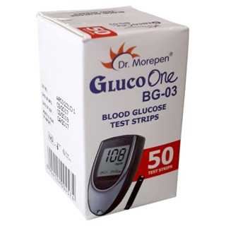 ACE+MED GLUCO ONE BG-03 แผ่นตรวจน้ำตาล 50 ชิ้น