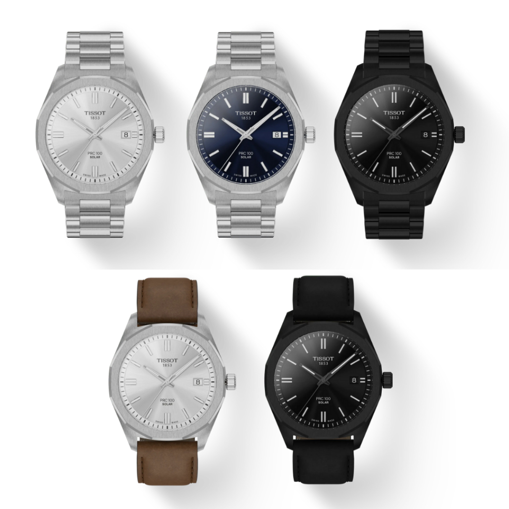 นาฬิกา TISSOT รุ่น PRC 100 SOLAR QUARTZ 39MM