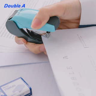 เครื่องเย็บกระดาษเบาแรงกด Double A เครื่องเย็บกระดาษเบอร์ 10 รุ่นเบาแรงกด แถมฟรี ลูกแม็ก 1 กล่อง