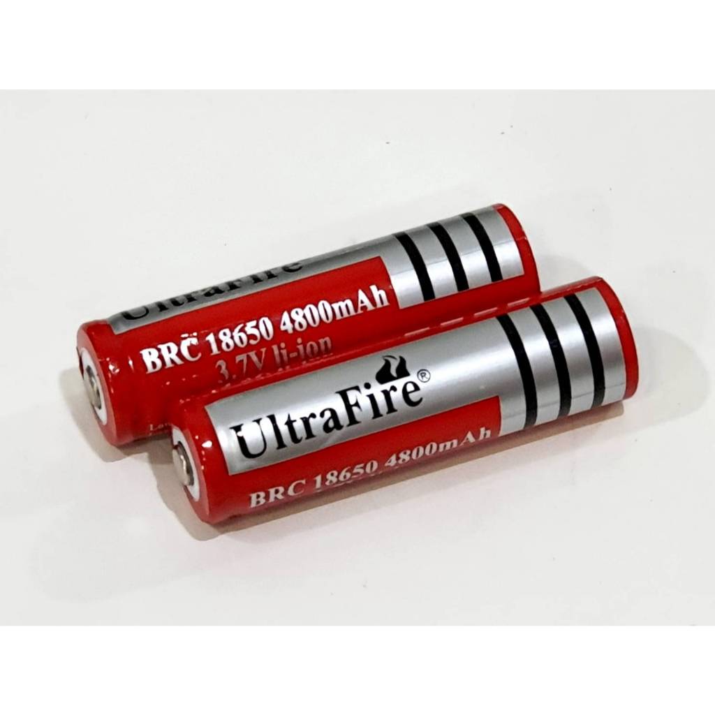 แบตเตอรี่ UltraFire 18650 3.7V ความจุ 4800 mAh