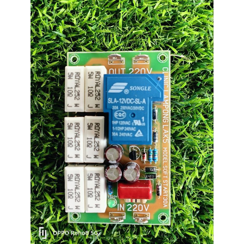 ซอฟสตาร์ท 30A สำหรับเพาเวอร์แอมป์(PCBอีพ๊อกซี่อย่างดี)