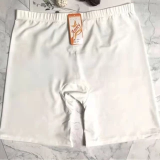 👗กางเกงขาสั้นซับใน F-2XL-3XL-5XLผ้ามันลื่น Anny#619