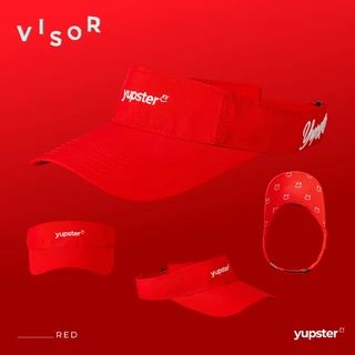 Yupster หมวกวิ่ง หมวกกันแดด Visor Cap รุ่น VISOR : 5 สี หมวกวิ่ง ตีกล์อฟ กันแดด ระบายอากาศดี จำนวนจำกัด