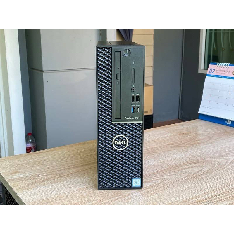 Dell Precision 3431 SFF Workstation i7-9700 SSD256GB+HD2TB RAM16GB Quadro P620(2GB DDR5) Win11 Pro ม