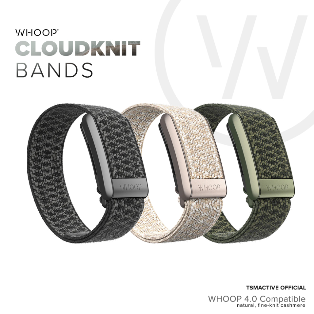 WHOOP Cloudknit Band สายสำรองผ้าแคชเมียร์ อ่อนนุ่ม สำหรับ WHOOP 4.0