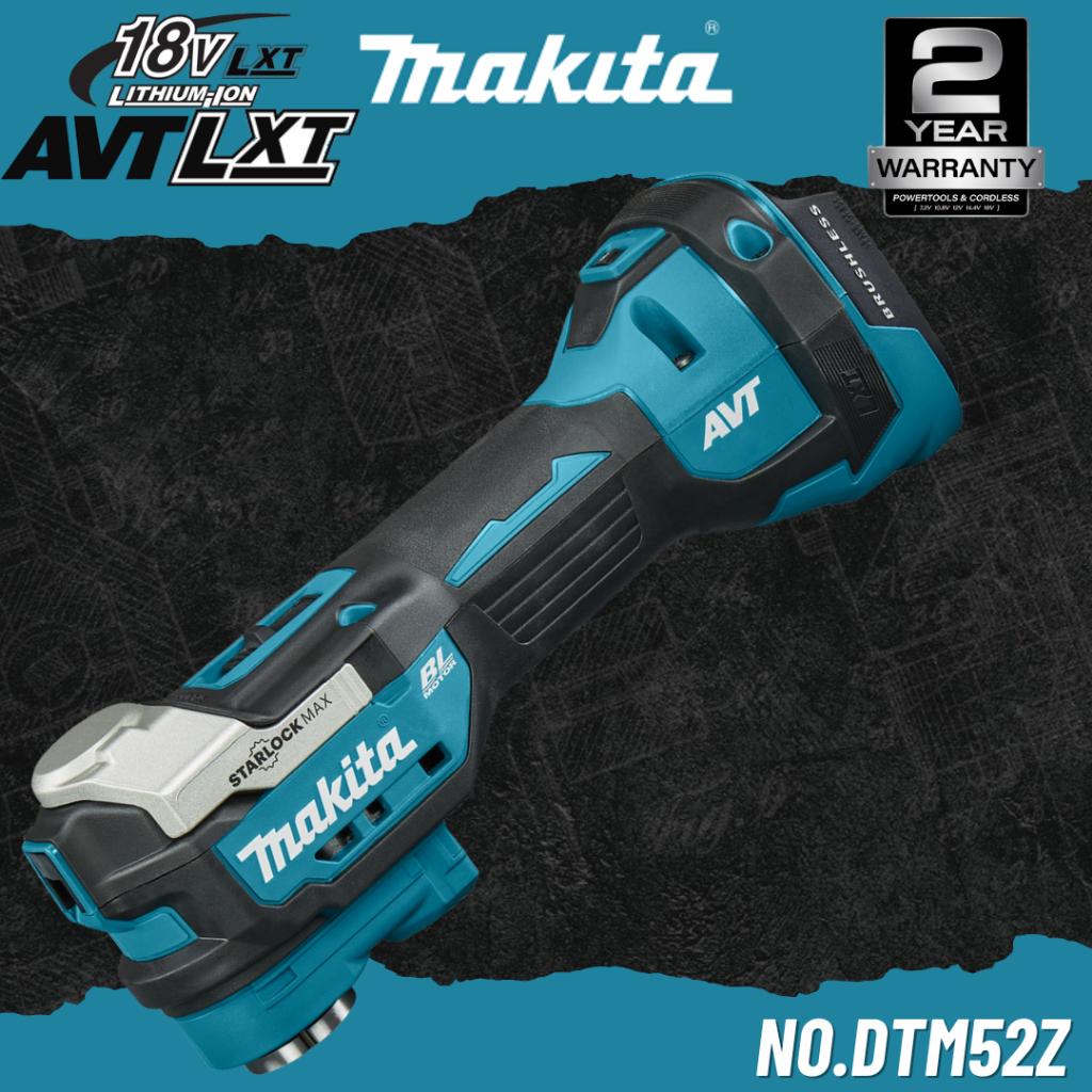 MAKITA เครื่องมืออเนกประสงค์ไร้สาย 18V No.DTM52Z (เฉพาะตัวเครื่อง)