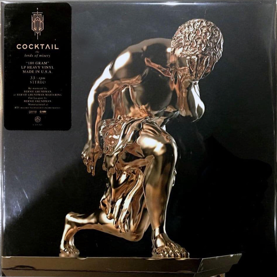 แผ่นเสียง LP  Cocktail - The Lords of Misery ( รันนัมเบอร์​ ) ปั้มแรก speed 33