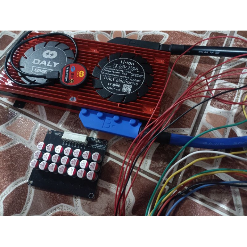 Smart Bms Daly 250A 7s Li-ion/Nmc มือสอง + Active5A