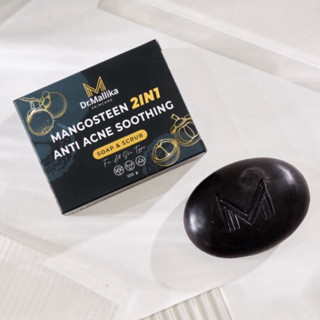 สบู่ดำ 1 แถม 1 DR.MALLIKA MANGOSTEEN 2IN1 ANTI ACNE SOOTHING…