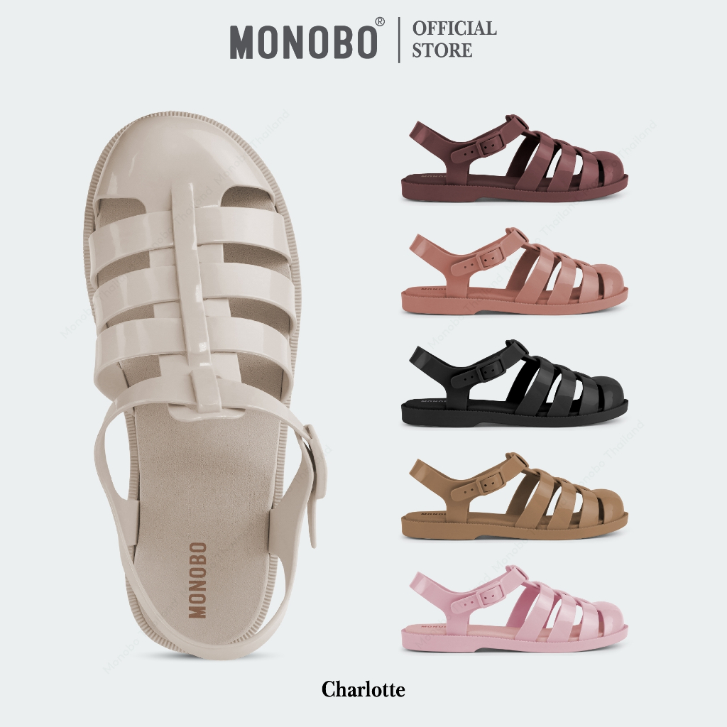 MONOBO รุ่น Charlotte รองเท้ารัดข้อ ของแท้ 100%