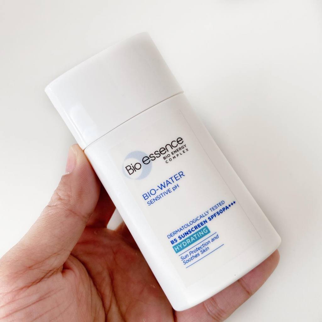 ปลอมคืนเงิน Bio Essence Bio Water Sunscreen SPF50 ขนาด 40ml.กันแดดสำหรับคนผิวแห้ง ผิวแพ้ง่าย