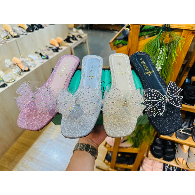 Shoes8888 Thailand รองเท้าแตะโบว์ ไซล์36-41