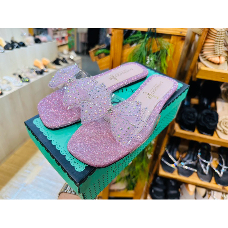 Shoes8888 Thailand รองเท้าแตะโบว์ ไซล์36-41
