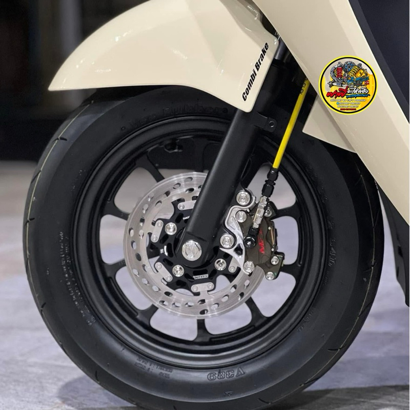 ยางVee Rubber GIORNOตรงรุ่น ล้อหน้า 100/90ขอบ12 -ล้อหลัง110/90ขอบ12 สำหรับGIORNO125+ จีออโน่ และรุ่น