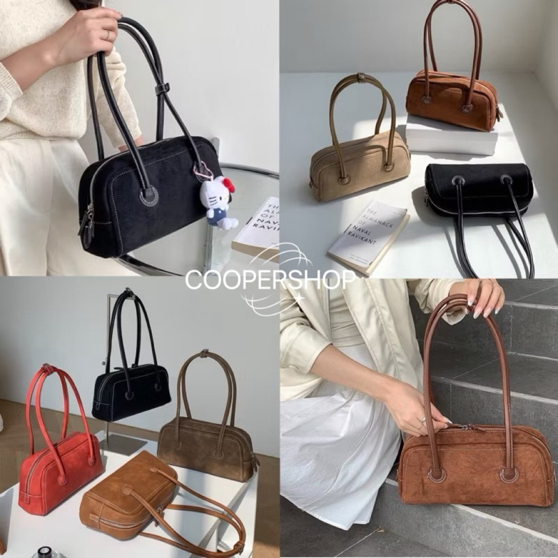 Coopershop | Gelato Bag #พร้อมส่งจากไทย  กระเป๋าสะพายหนังกลับ/หนังด้าน  🧸💘