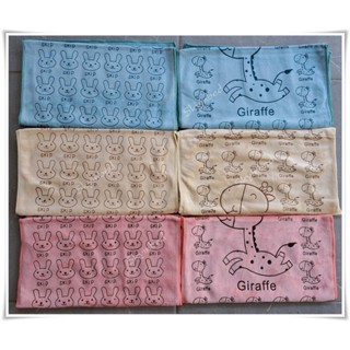 ผ้าเช็ดหน้า ผ้าเช็ดผม นาโน ลายSkip ขนาด 35×75cm เนื้อเนียนนุ…