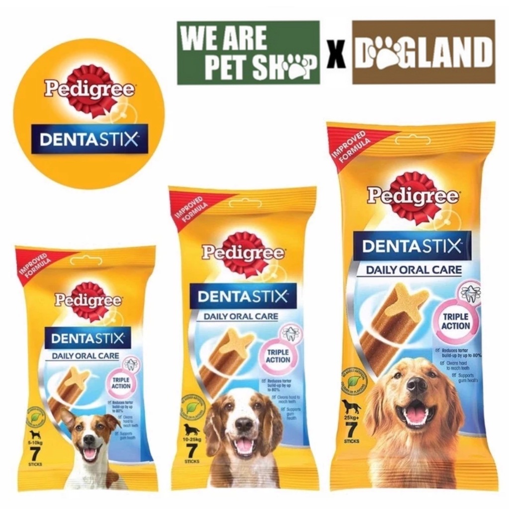 Pedigree dentastix ขนมแท่งขัดฟันสุนัข เพดดิกรี เดนต้าสติก