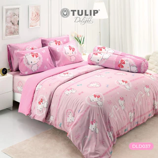 TULIP Delight Charmmy Kitty DLD037 ชาร์มมี่คิตตี้ ลิขสิทธิ์แท้ Sanrio ซานริโอ ชุดผ้าปูที่นอน ผ้านวม พิมพ์ดิจิตอล