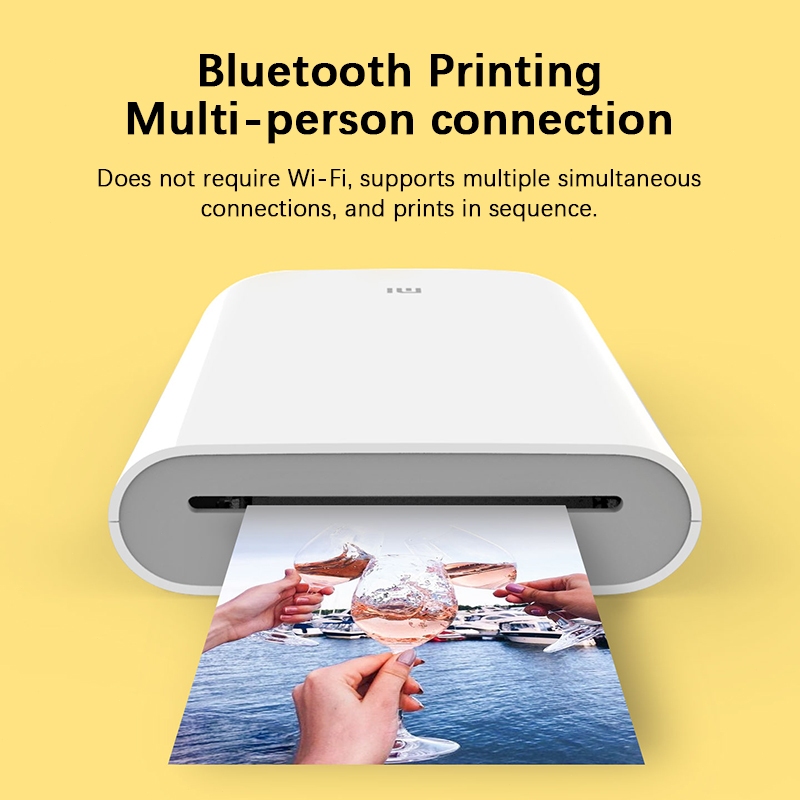 Xiaomi Mijia Portable Photo Printer / AR Printer ใส่กระเป๋าได้ ใช้งานง่าย เครื่องพิมพ์ภาพถ่ายแบบพกพา ราคา ถูกที่สุด ดีลบีเคเค แกลเลอรีภาพที่ 6
