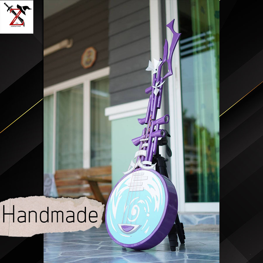 [Handmade] พร็อพ พิณ Cosplay ROV - Spring Lustre Sephera แบรน: Zeta Cosplay Shop