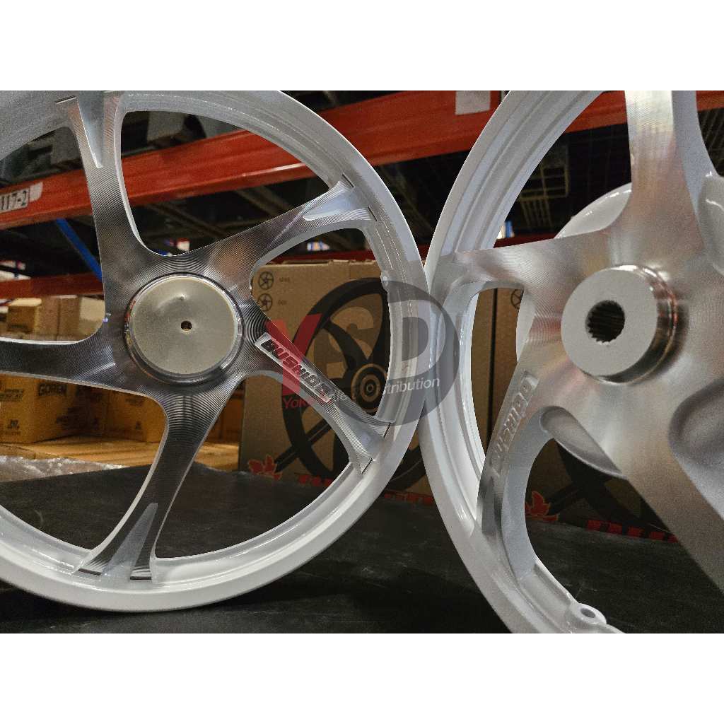 ล้อแม็ก Bushido SD05 แท้ (YAMAHA Fino,Mio) + พร้อมลูกปีน - รูปที่ 5