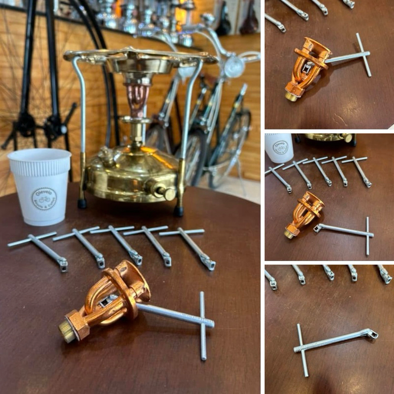 ตะเกียงเจ้าพายุ: ประแจถอดนมหนูเตาฟู่ /เตาน้ำมัก๊าด Butterfly