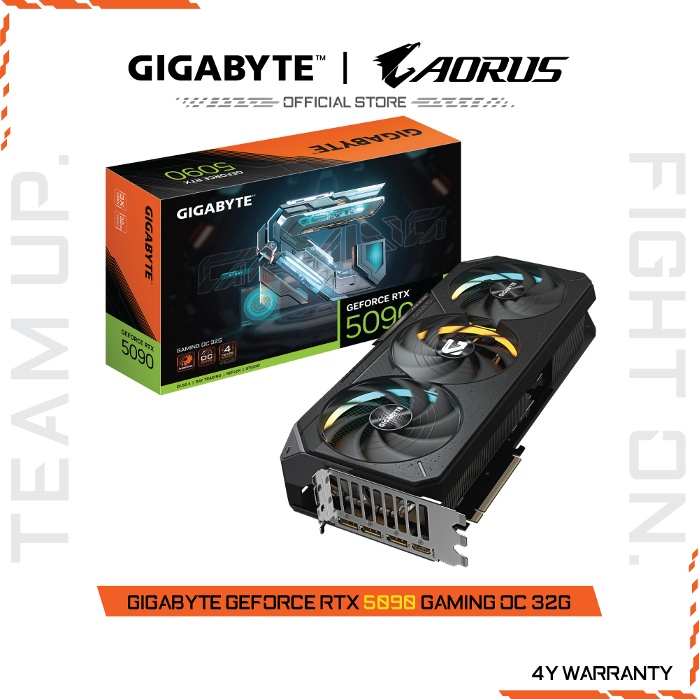 GIGABYTE GeForce RTX 5090 GAMING OC 32G (VGA Card) GV-N5090GAM OC-32GD-1.0