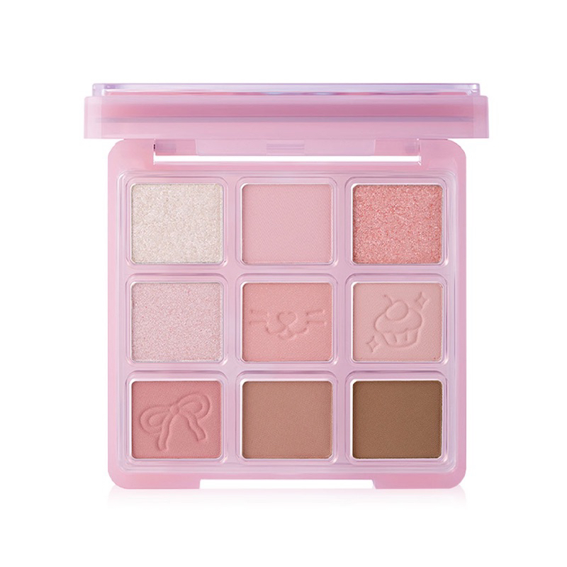 🌷ODBO พาเลทอายแชโดว์ Sweet Munch Eyeshadow Palette OD2024 9 กรัม🌷