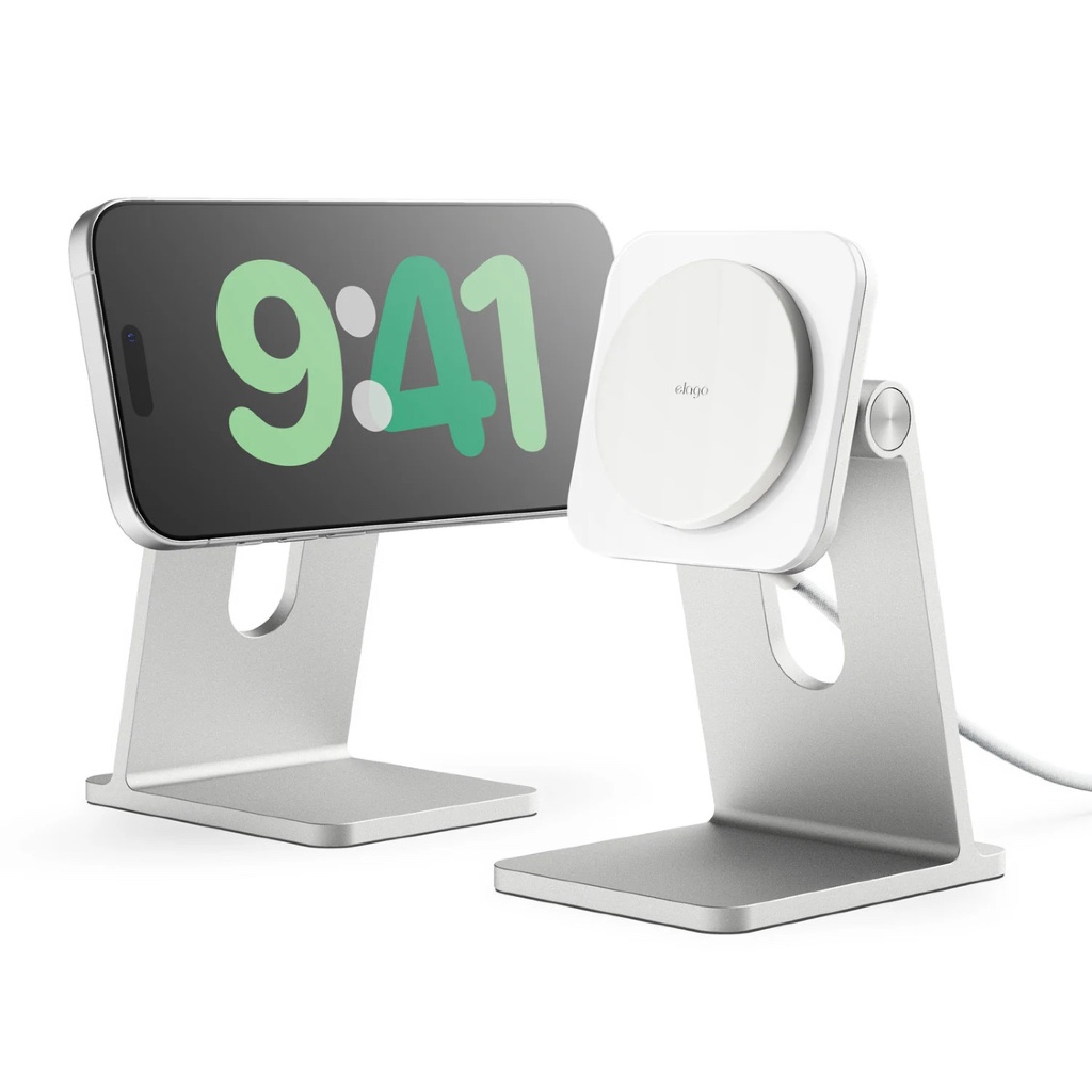 elago MagSafe Wireless Charging Aluminum Stand [2 Colors] แท่นชาร์จไร้สาย Magnetic 20w