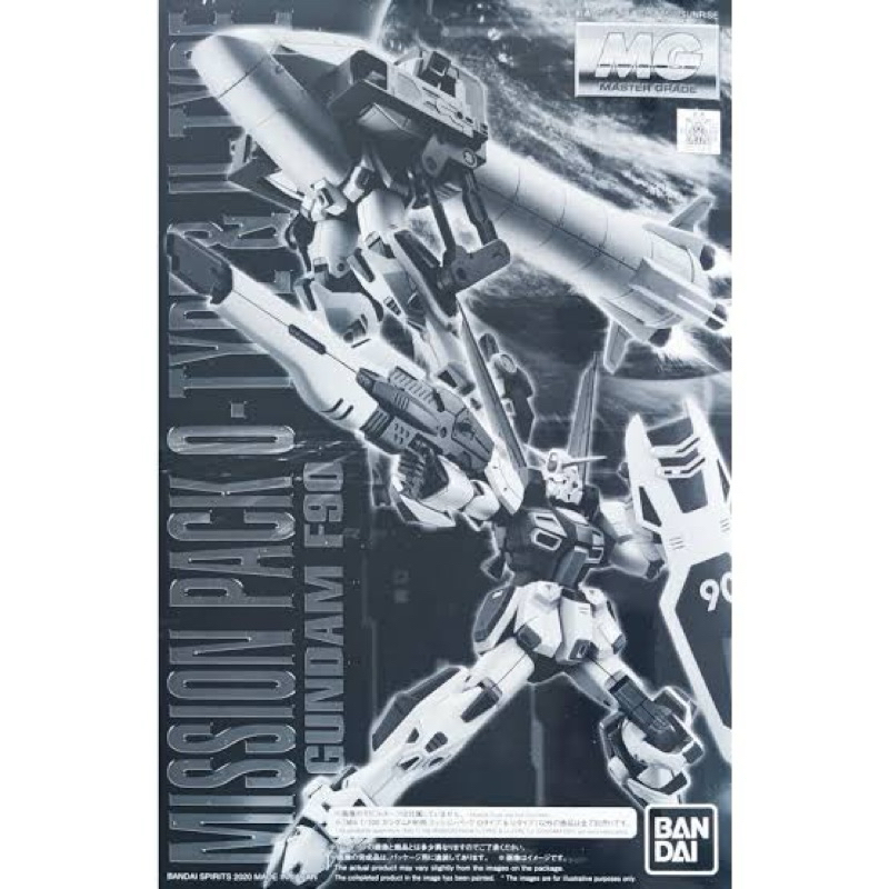 MG 1/100 MISSION PACK O-TYPE e U-TYPE for GUNDAM F90 (เฉพาะพาร์ทเสริม)
