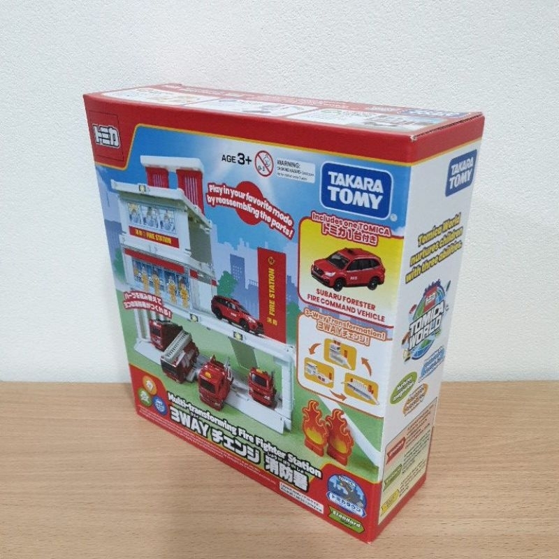 Tomica Town : Multi-Transforming Fire Fighter Station สถานีดับเพลิง มีรถ Subaru Forester ราคา ถูกที่สุด ดีลบีเคเค แกลเลอรีภาพที่ 3
