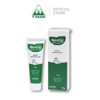 Nevtral - เนฟทรอล ครีมแก้ผื่นแพ้คันและแมลงสัตว์กัดต่อย อ่อนโยน จากสารสกัดธรรมชาติ (ขนาด 15 กรัม)